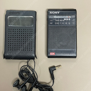 소니 3밴드 ICF-EX35 포켓 라디오 휴대용 택포