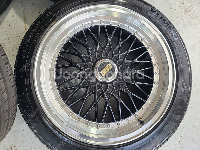 [판매]BBS 17인치 중고 캐스퍼장착 st휠타이어 팝...--2
