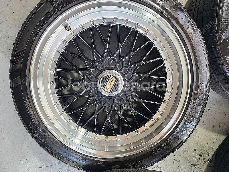 [판매]BBS 17인치 중고 캐스퍼장착 st휠타이어 팝...--4