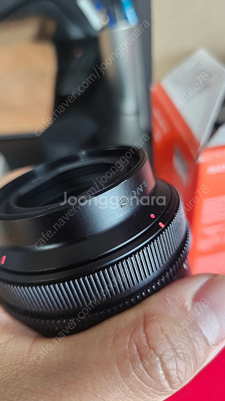 소니 FE 50mm f2.5G 50g렌즈 판매합니다--2