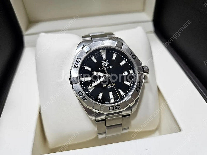 태그호이어 아쿠아레이서 300 스틸 41mm 쿼츠 판매...--0