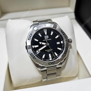 태그호이어 아쿠아레이서 300 스틸 41mm 쿼츠 판매합니다.