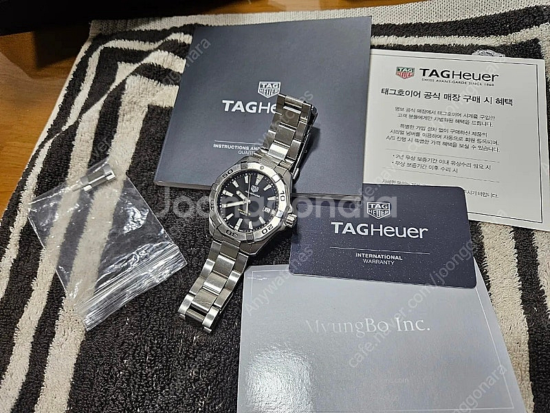 태그호이어 아쿠아레이서 300 스틸 41mm 쿼츠 판매...--3
