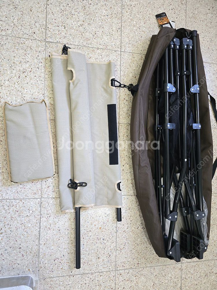 밀레 해먹, 원터치 스탠드, 캠핑 침대--3