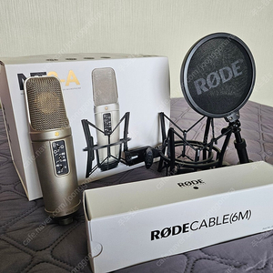 로데 RØDE NT2-A 마이크 세트 풀박스