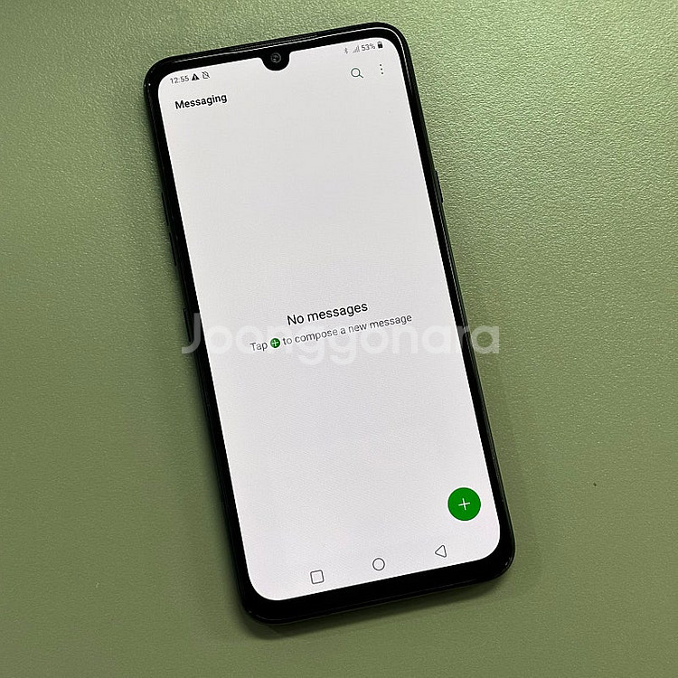 LG V50S 블랙색상 256용량 미파손 무잔상급 상태...--3