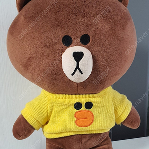 라인프렌즈 브라운 인형 팝니다