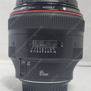 캐논 정품 EF 85 F1.2 II (만투) 팝니다