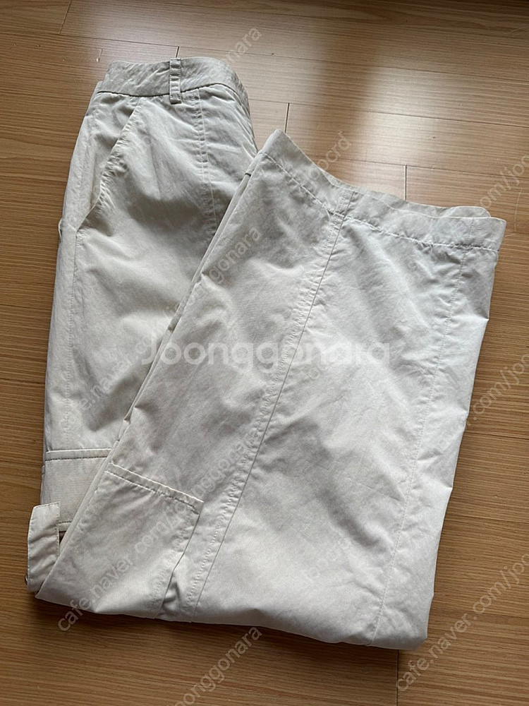 다이애그널 카코 팬츠, 라메레이 카코팬츠 크림색 S사이...--8