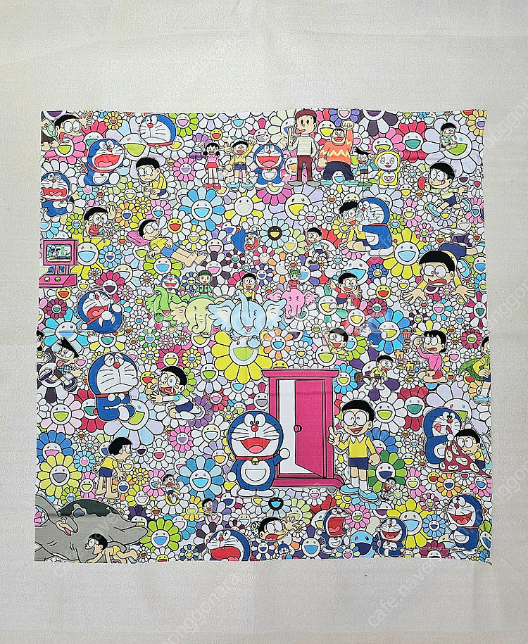 무라카미 다카시 x 도라에몽 패브릭 팝니다--2