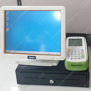 삼포스S-500중고포스기풀셋트 토스프런트벽걸이POS 터치모니터 배달포스기