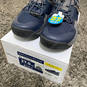 신품 새상품 다이와 DS-2302QR 네이비 270 피싱 슈즈 낚시 신발