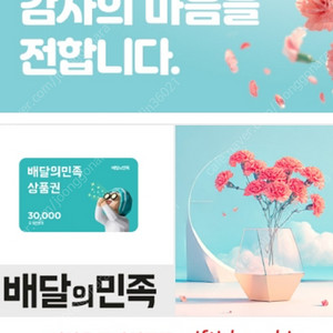 배달의민족 3만원