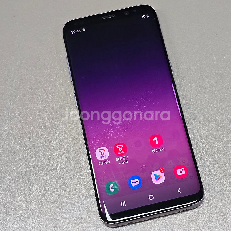 < 갤럭시 S8 오키드그레이 64기가 파손X 기능정상 ...--2
