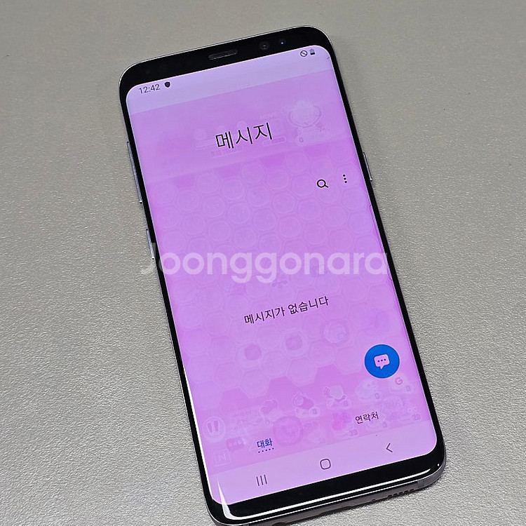 < 갤럭시 S8 오키드그레이 64기가 파손X 기능정상 ...--3