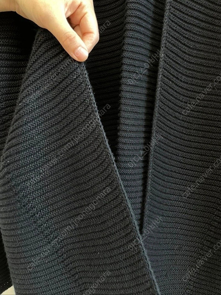 빈스 블랙 가디건 M(44~넉넉 55) 이미지