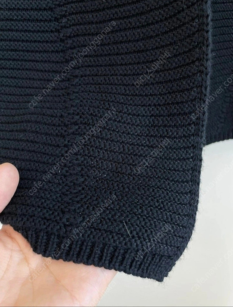 빈스 블랙 가디건 M(44~넉넉 55) 이미지