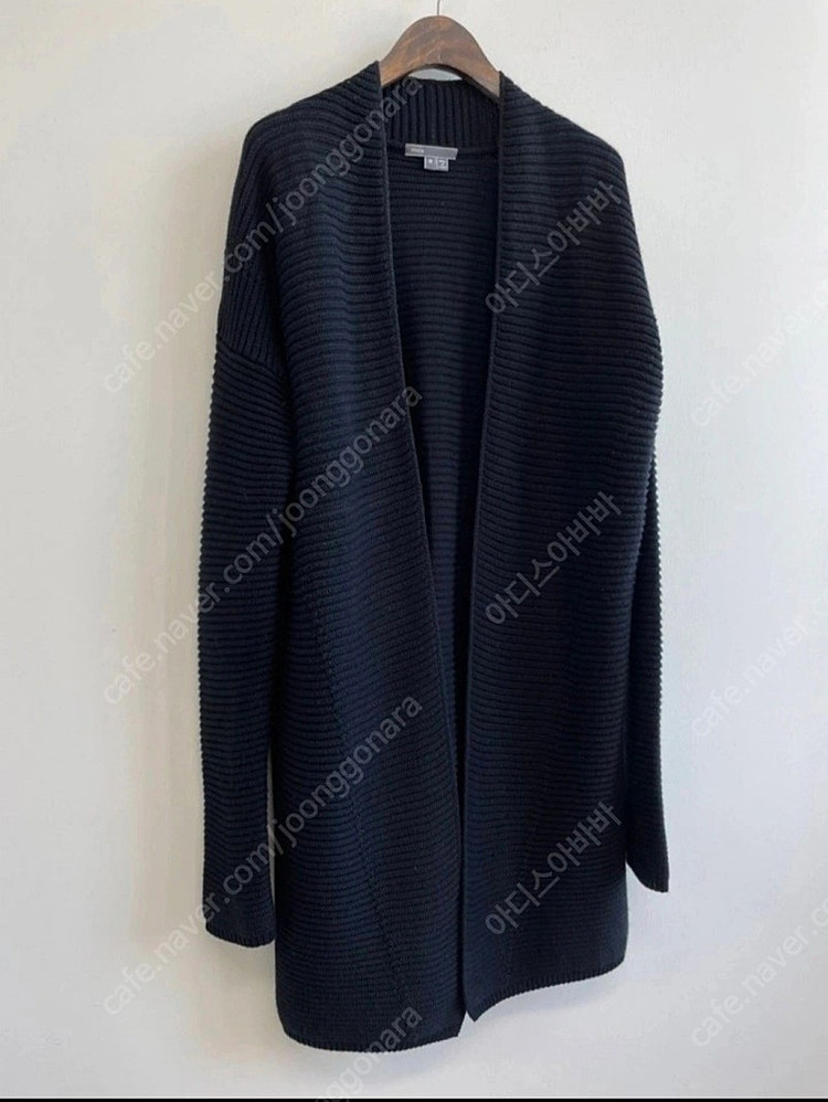 빈스 블랙 가디건 M(44~넉넉 55) 이미지