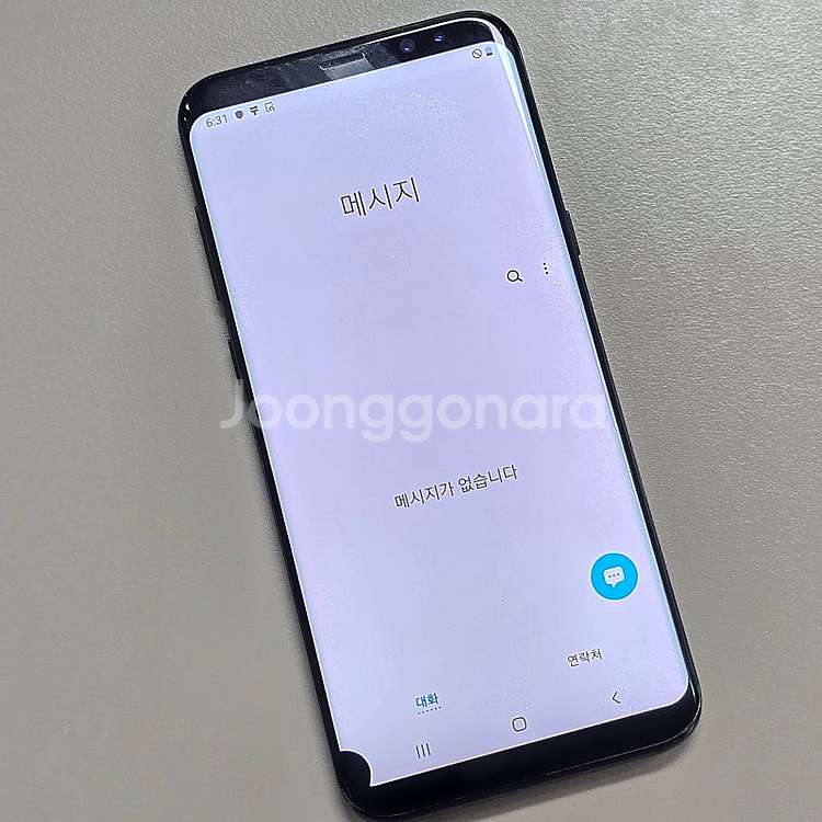 갤럭시 S8플러스 블랙 128기가 미파손 기능정상 상태...--5