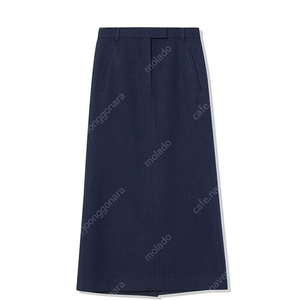 le17septembre 테사 스커트 네이비 차콜 새상품 TESSA SKIRT by JAPANESE FABRIC [NAVY, CHARCOAL]