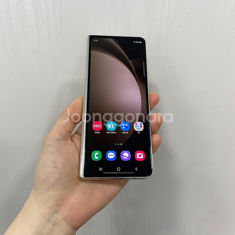 82574 갤럭시Z폴드5 크림 256GB 부산 중고폰 ...--2