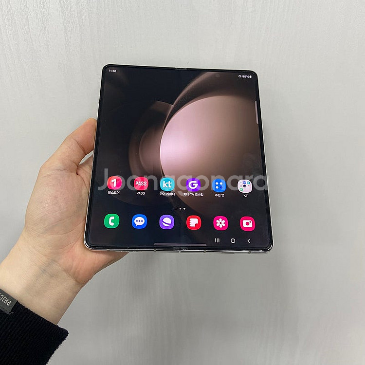 82574 갤럭시Z폴드5 크림 256GB 부산 중고폰 ...--0