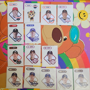 KBO 크보빵 시즌1 띠부띠부씰 띠부씰 교환/판매