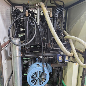 스쿠바용 고압 에어 콤프레셔 200바 300바 충전 명신 제품