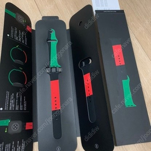 애플워치 40mm 블랙 유니티 스포츠밴드 미사용 새상품 정품
