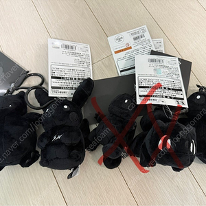 프라그먼트x포켓몬 키링인형(피카츄, 잠만보, 파이리)