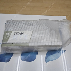 NVIDIA TITAN RTX 그래픽 카드 24GB (미사용)
