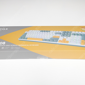 COX C108 풀배열 기계식키보드(그레이, 저소음 허니축) 미개봉 팝니다.