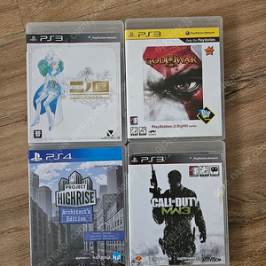ps3 플스3 갓오브워3,니노쿠니,하이라이즈(콜오브듀티 모던워페어3 서비스)