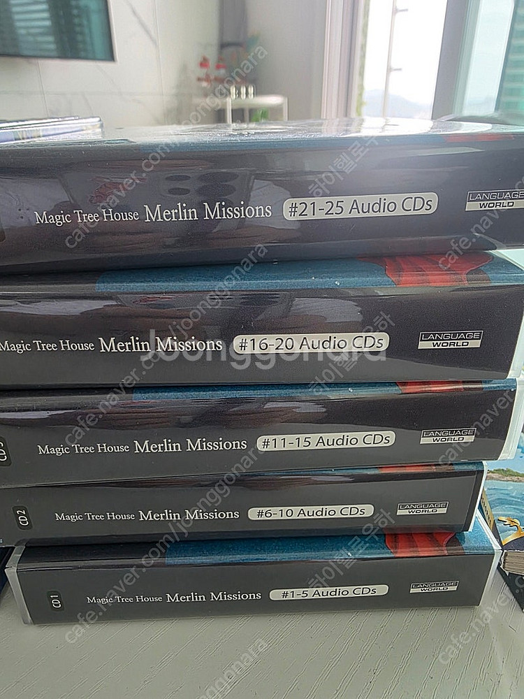 매직트리하우스 멀린미션 1-25 cd포함 정품--1