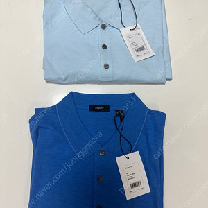 띠어리 코스모스 브론 폴로티셔츠 XL 105-107 2종류 정가 17만원