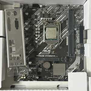 인텔 10400f cpu, 메인보드 H410m 세트