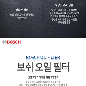 트랙스 크로스오버 보쉬 오일필터+에어필터 3세트 팝니다!