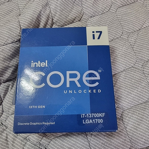 i7 13700KF (랩터레이크) (정품)
