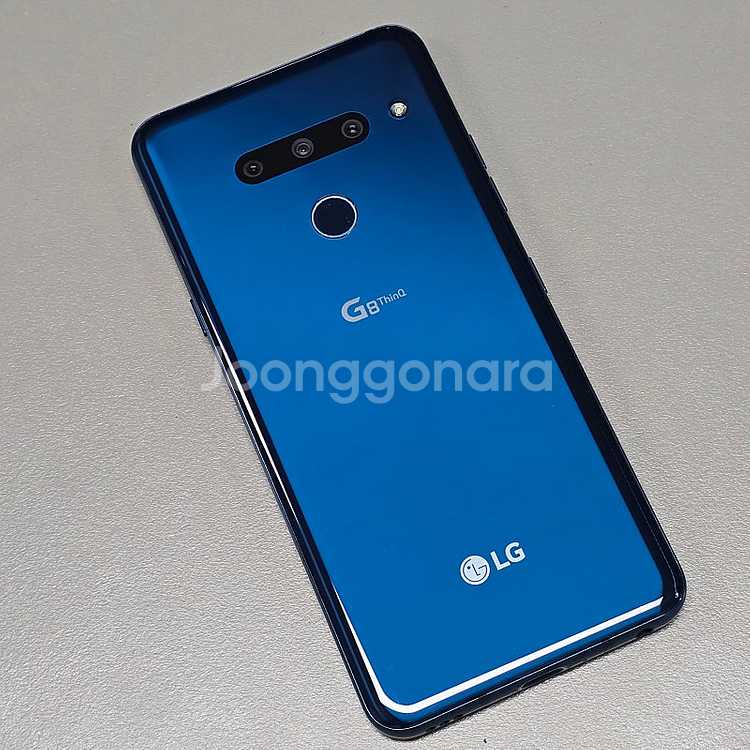 < LG G8 블루 128기가 파손없이 깔끔한 단말기 ...--1