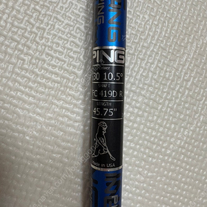 핑 TFC419 D R-flex 핑 드라이버 샤프트