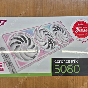 (새상품) 컬러풀 RTX 5080 화이트 그래픽카드 팔아요