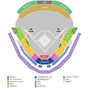 5월 18일 일요일 챔필 기아 vs 두산 3루 K5 127블럭 통로 4연석