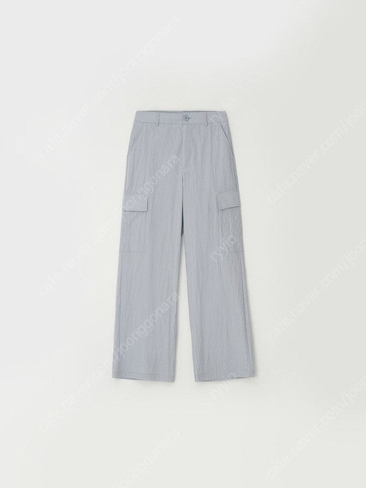 브렌다브렌든 summer wide cargo pants - sky M사이즈--2