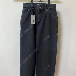 칼하트WIP W JENS PANT CLARK BLACK STONE DYED 여성 젠스 팬츠 클락 블랙 스톤 다이드