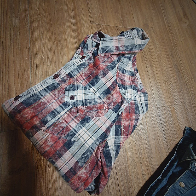(95~100) 버커루 봄가을용 웨스턴 셔츠--7