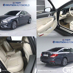 [제네시스]G70 2.0T 엘리트 2019 년 휘발유 중고차 전액할부 중고차리스 중고차수출
