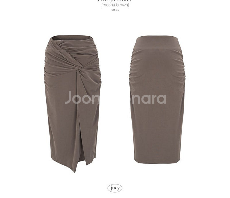 쥬시주얼리 드레이핑스커트--0