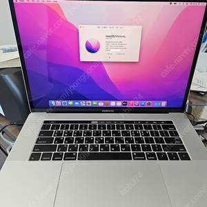 애플 맥북프로15 2016 고급형 CTO (i7/16G/512G/Radeon 455)