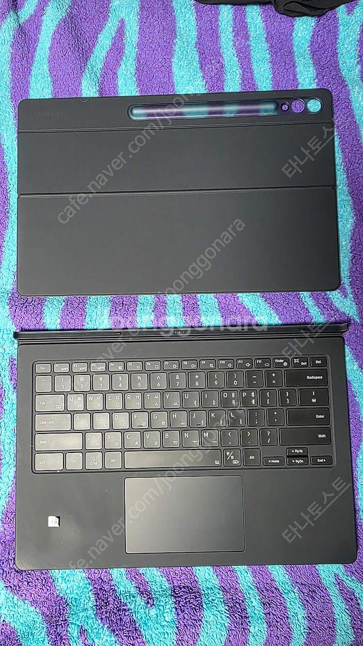 갤럭시탭 S9 울트라 키보드 북커버 EF-DX915 정...--0