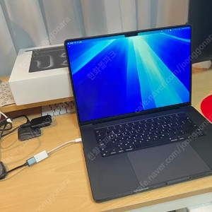 맥북 m3 max 48 1tb 스페이스블랙 애플케어 풀박